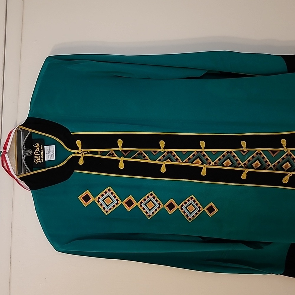 Bob Mackie Wearable Art  - Top and matching undershirt